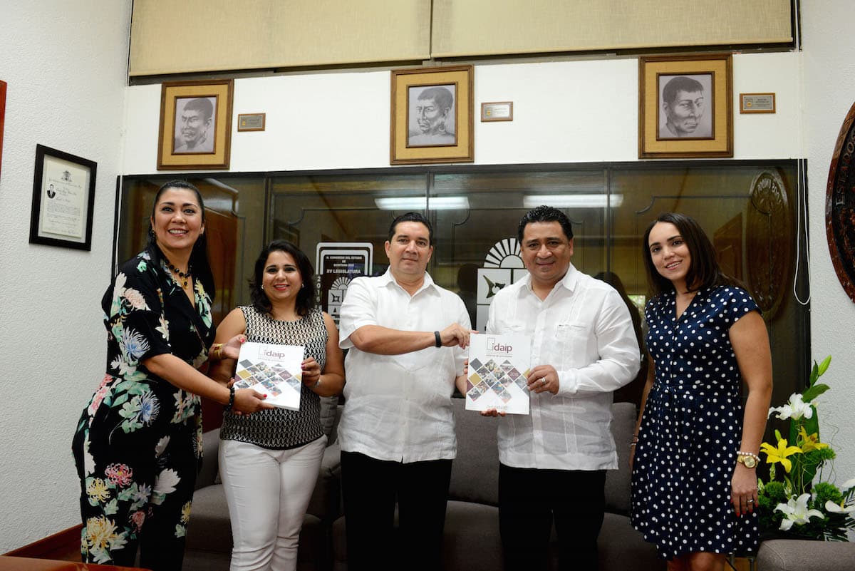 Recibe Congreso, informe anual del Instituto de Transparencia