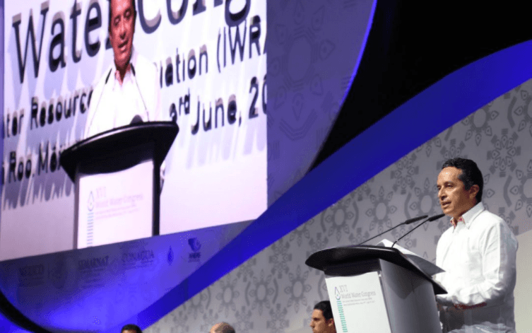 Carlos Joaquín inaugura el XVI Congreso Mundial del Agua