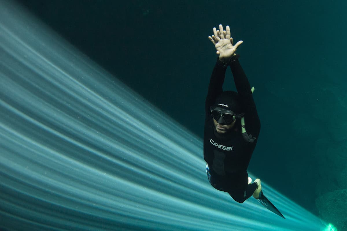 Alejandro Lemus en Cozumel