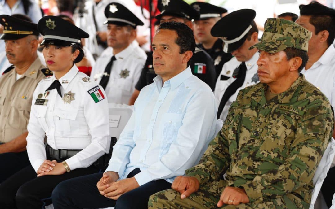 Carlos Joaquín trabaja para garantizar la seguridad