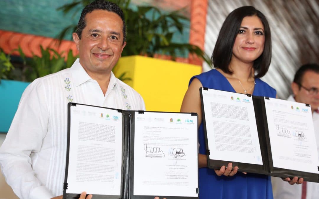 INMUJERES y Carlos Joaquín firman convenio para cultura de igualdad