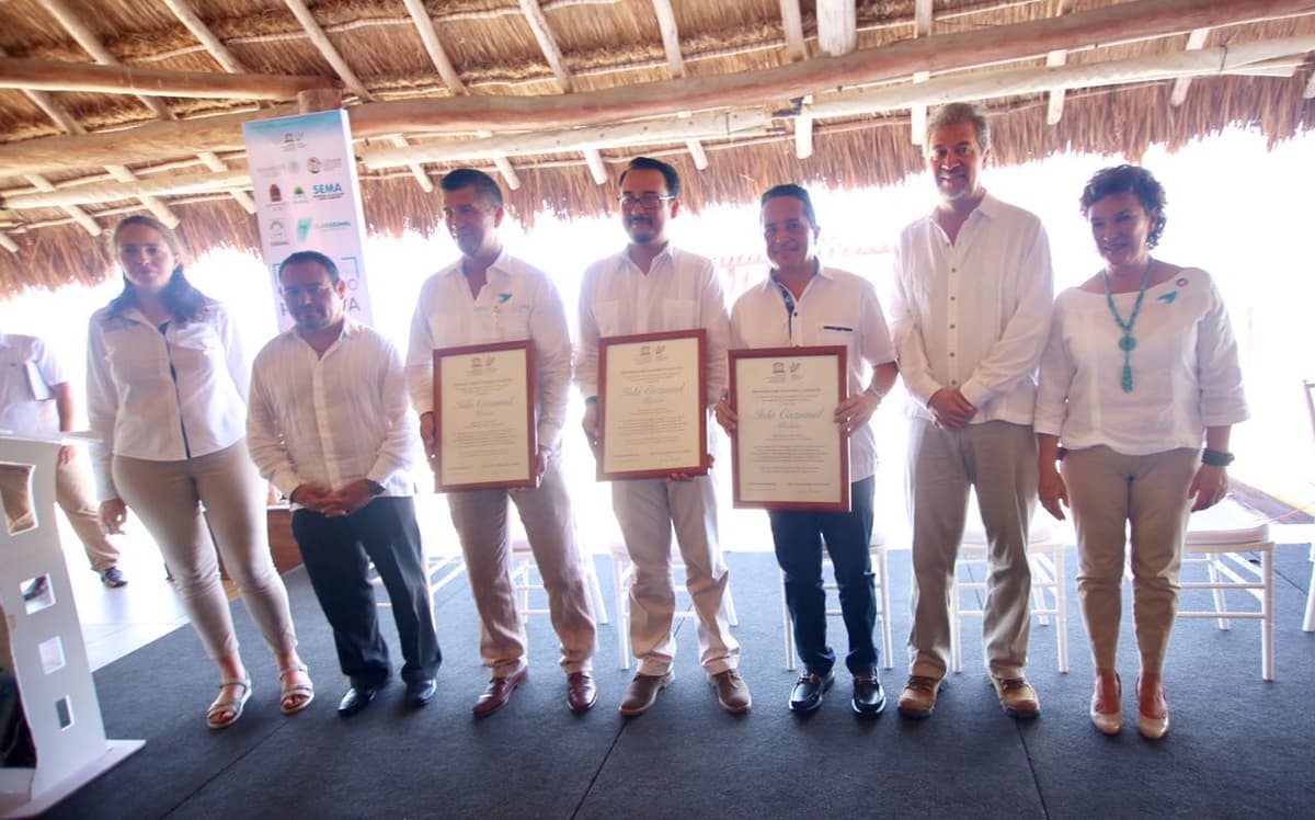 Recibe Cozumel certificado de la Mab-UNESCO