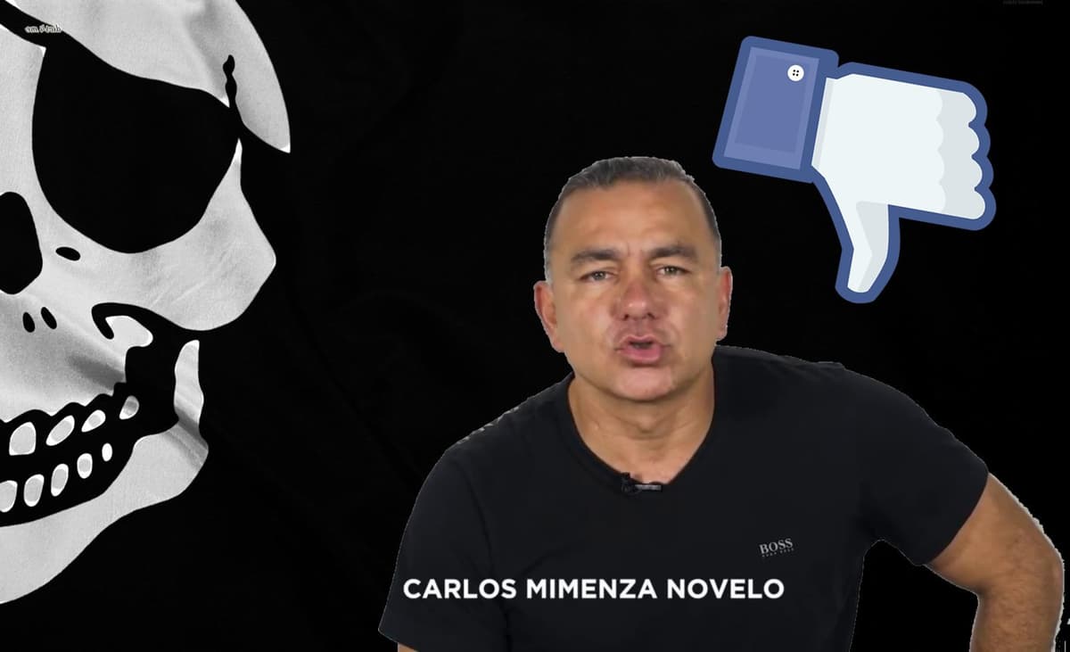 Desapareció la página de Facebook de Carlos Mimenza