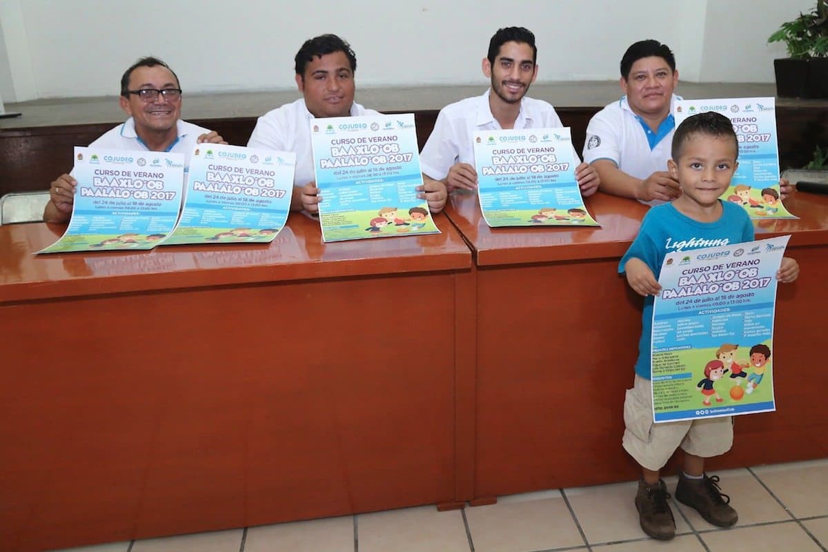 Abren inscripciones para el curso de verano Baaxlo’ob Paalalo’ob