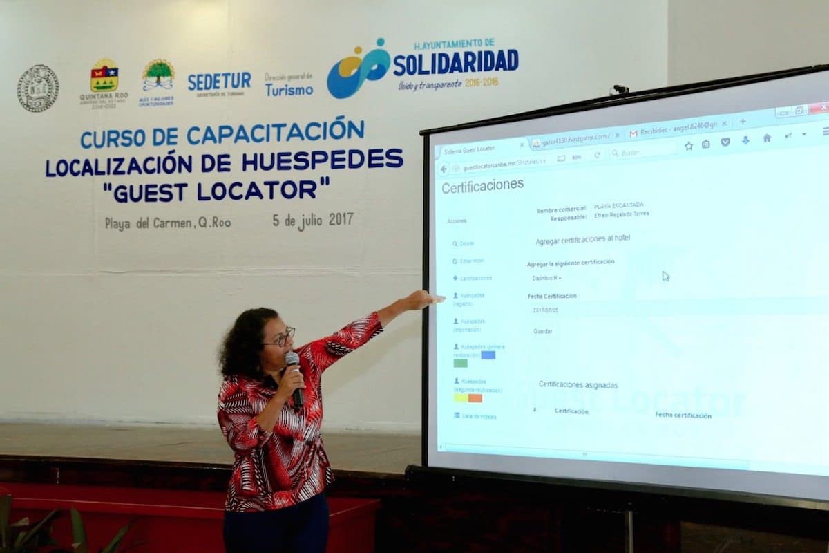 Hoteleros son capacitados para manejar plataforma Guest Locator