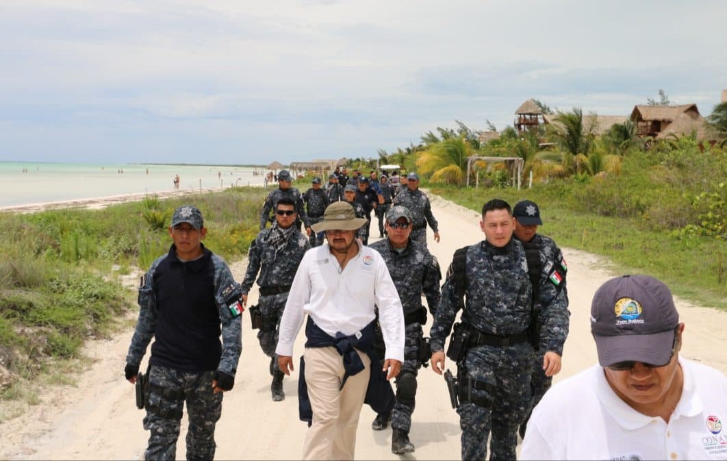 Llega la Gendarmería ambiental a Holbox