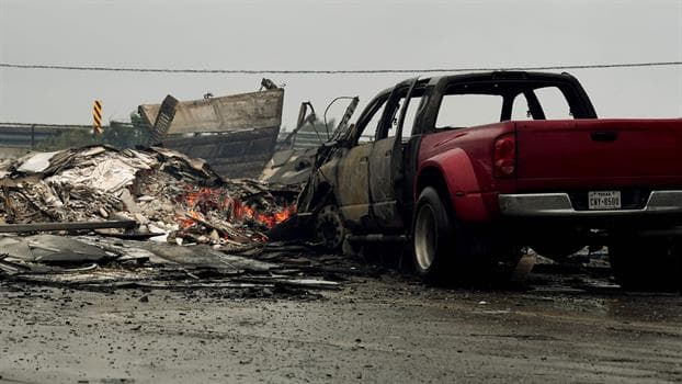 Un muerto y 12 lesionados por Harvey en Texas