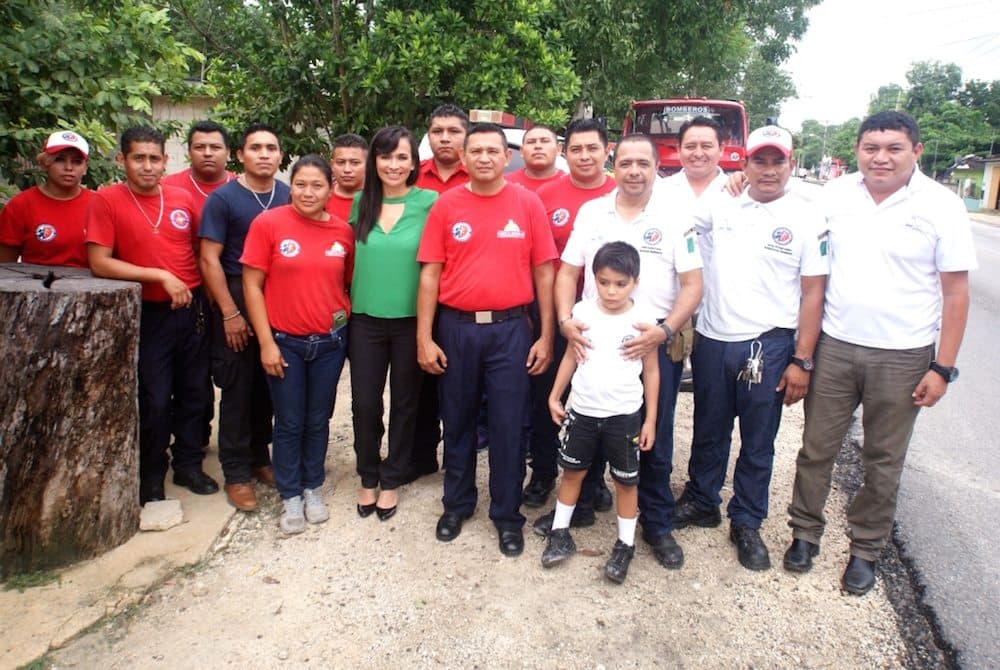 Laura Fernández enaltece labor del Cuerpo de Bomberos