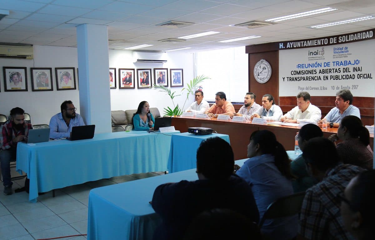 Solidaridad, gobierno cercano y transparente: INAI