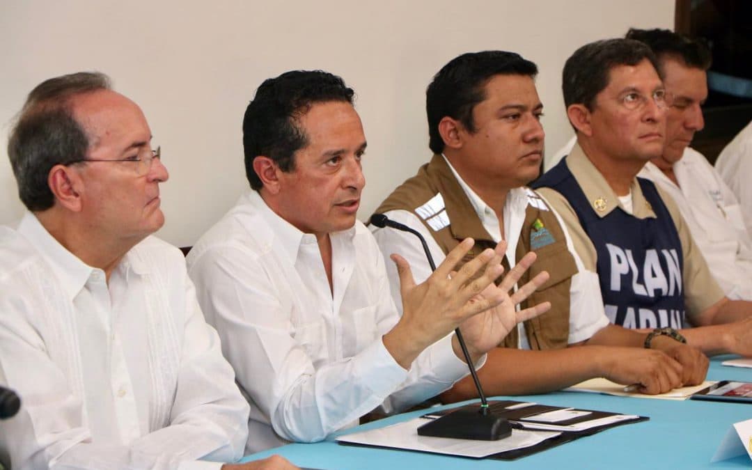 Carlos Joaquín decreta la Alerta Naranja ante los efectos de “Franklin”