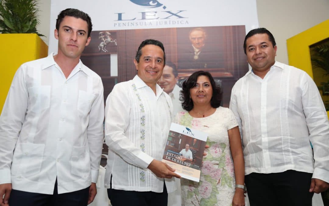 Carlos Joaquín asiste a la presentación de la Revista Lex Península Jurídica