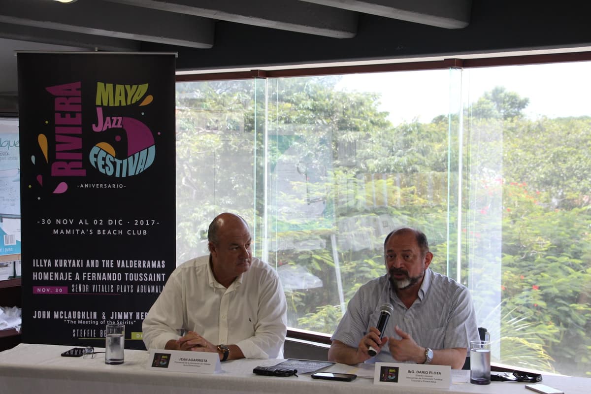 Presentan lineup del Riviera Maya Jazz Festival 2017