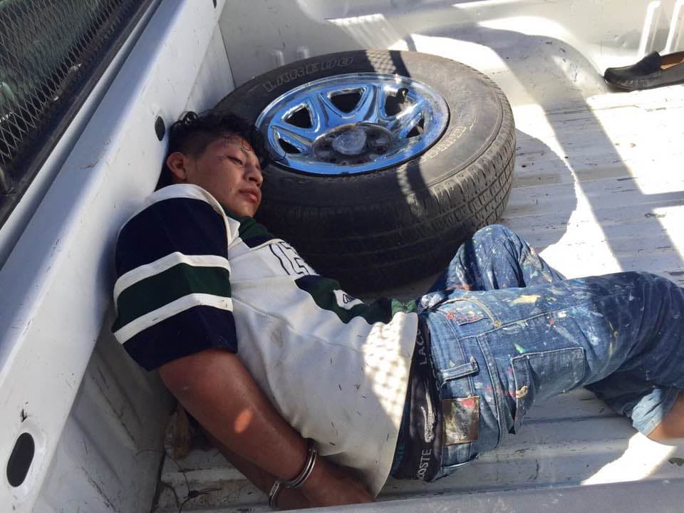 Detiene Policía a ladrón en pleno robo; vecinos evitan saqueo de casa