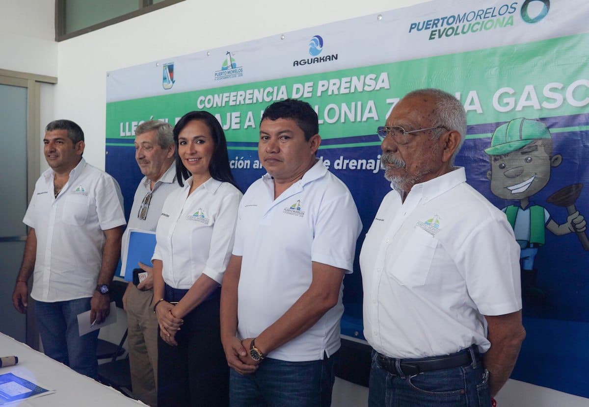 Aguakan inicia obras para incrementar drenaje en Puerto Morelos