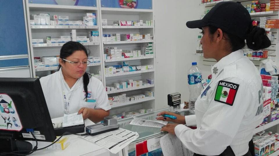 Realiza policía acciones estratégicas para disminuir robo a comercios