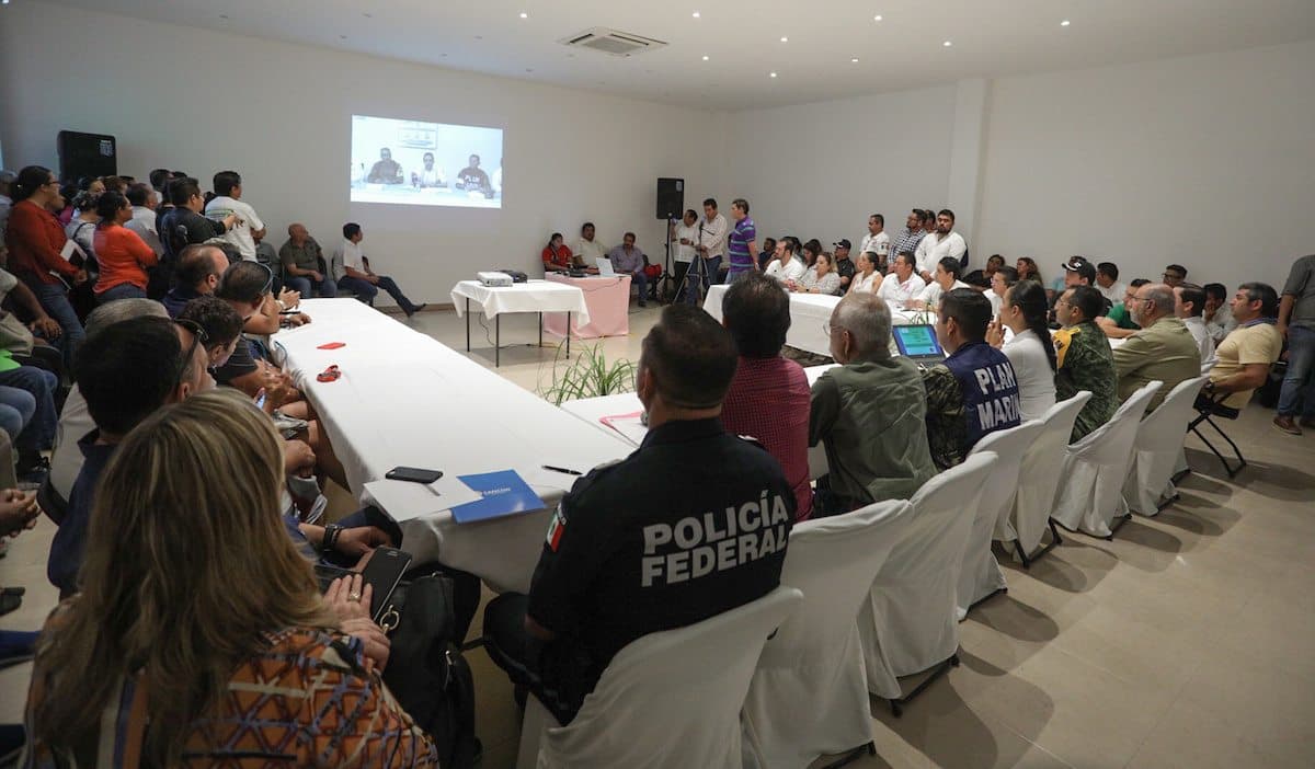 Mantiene Puerto Morelos protocolos de seguridad por la tormenta tropical "Nate"