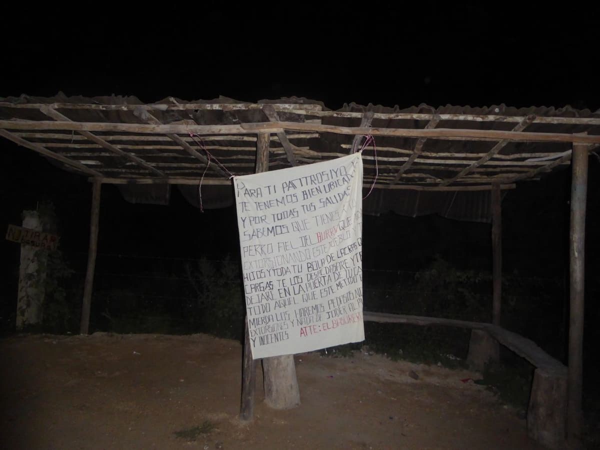 Aparece narcomanta en In House