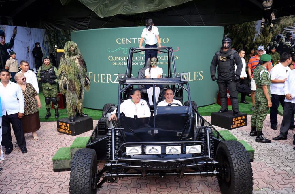 Seguridad, eje principal de la exposición Fuerzas armadas...Pasión por servir a México