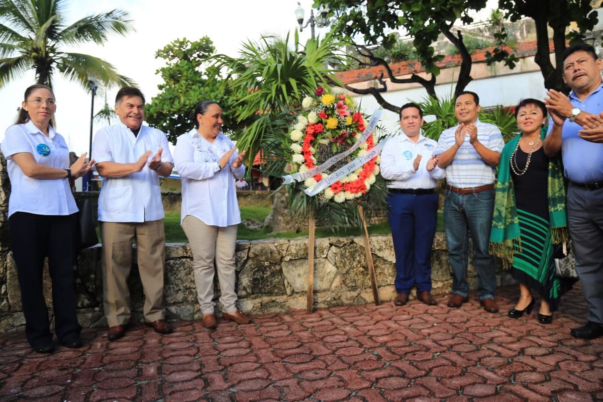 Conmemoran el 115 Aniversario de Playa del Carmen