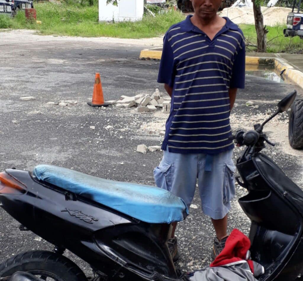 Detienen a prófugo de la justicia en Playa del Carmen