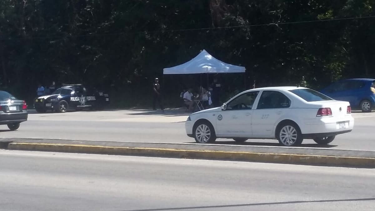 Entran 36 autos por minuto a Playa del Carmen