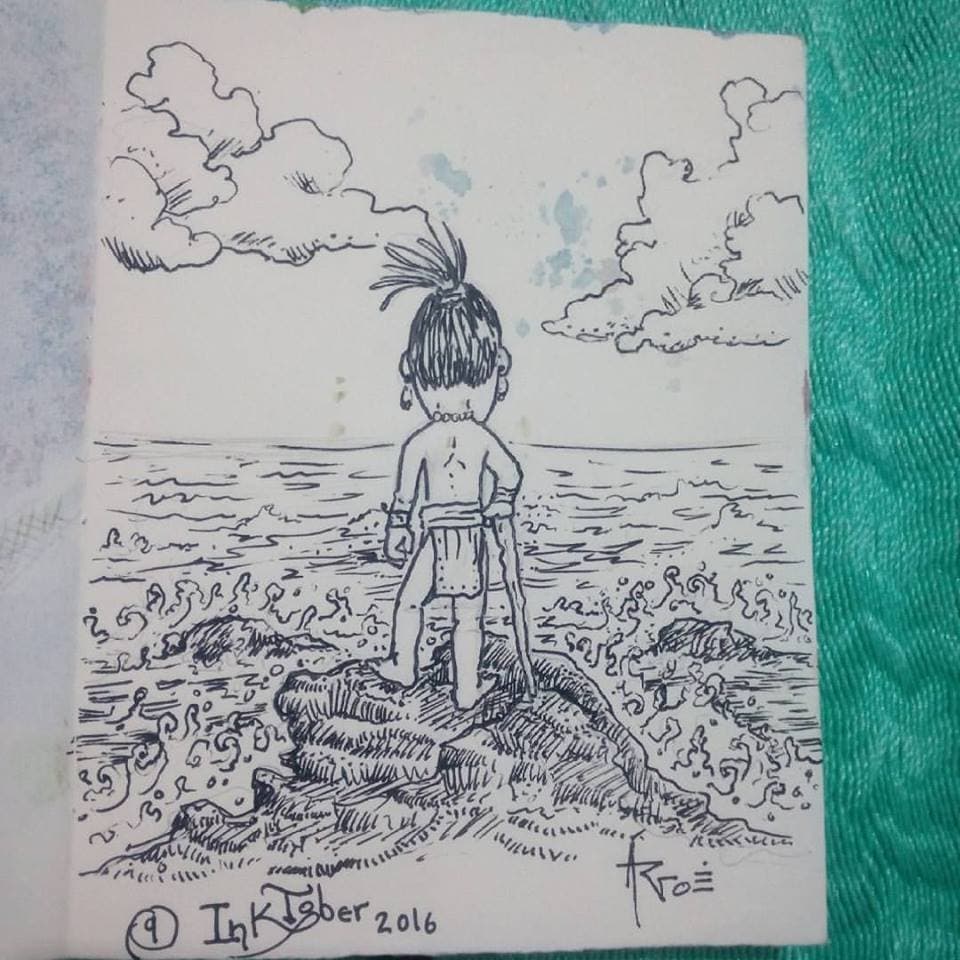 Aluxes, yerbanderos y cosmogonías, un pintor playense para conocer