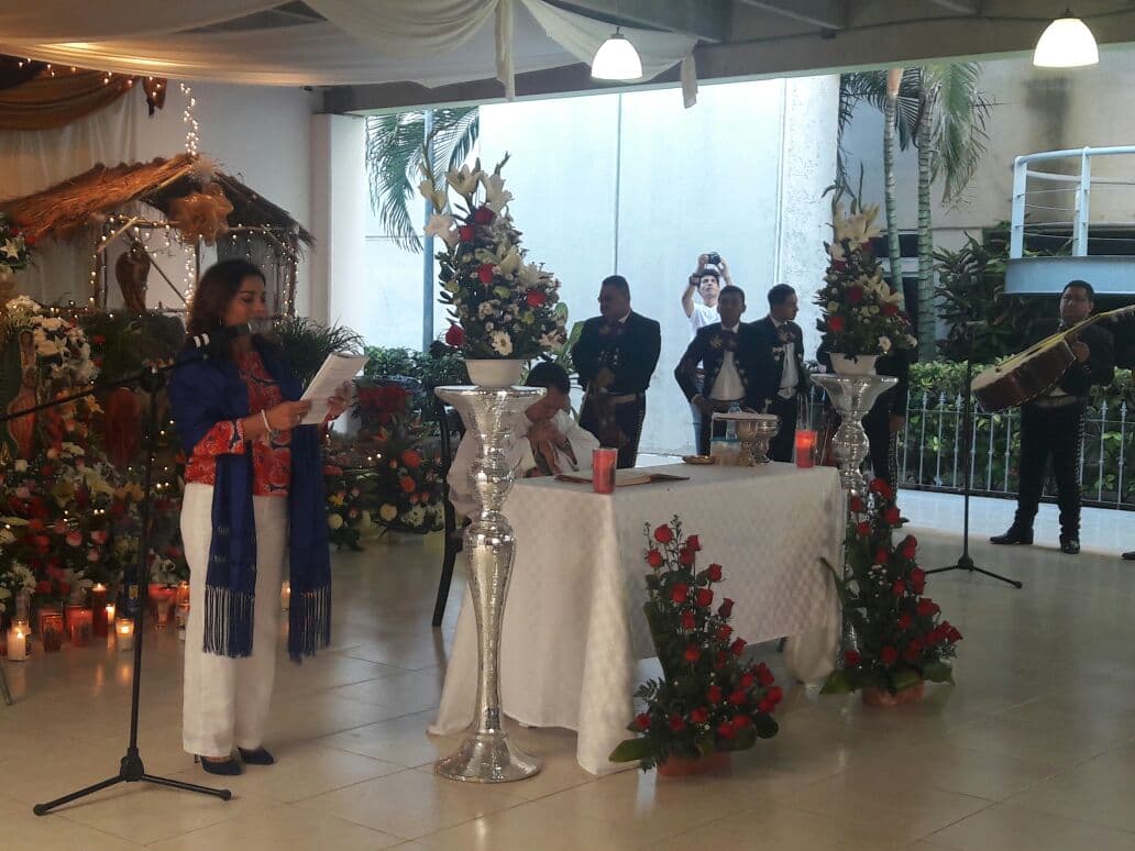 Celebran taxistas a la Virgen de Guadalupe