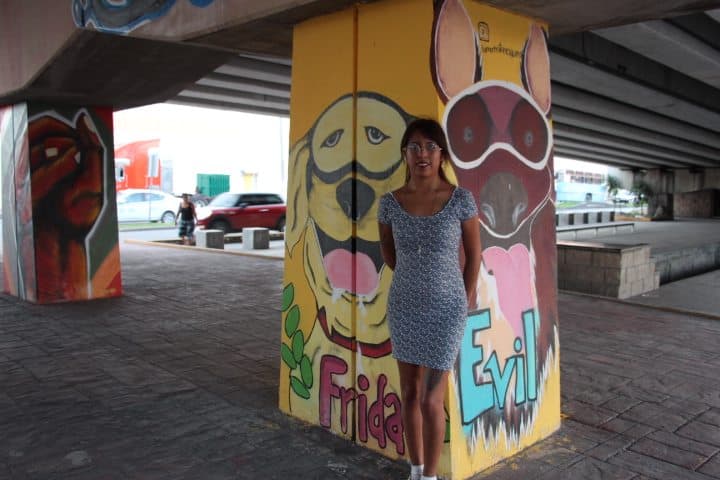 El street art también es un movimiento para mujeres: "Morenita Mexicana"