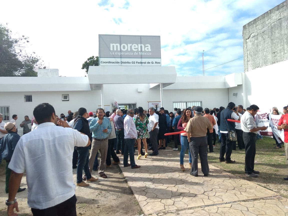 Se inscriben tres para Bacalar por Morena