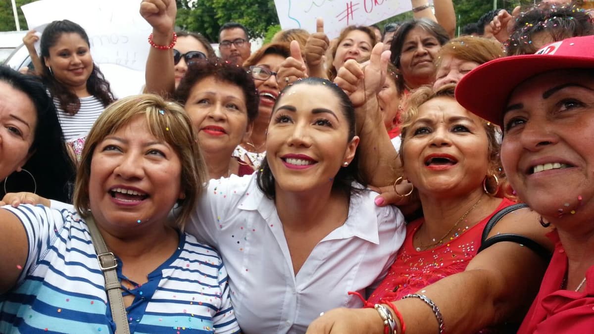 No me avergüenza ser priista: Candy