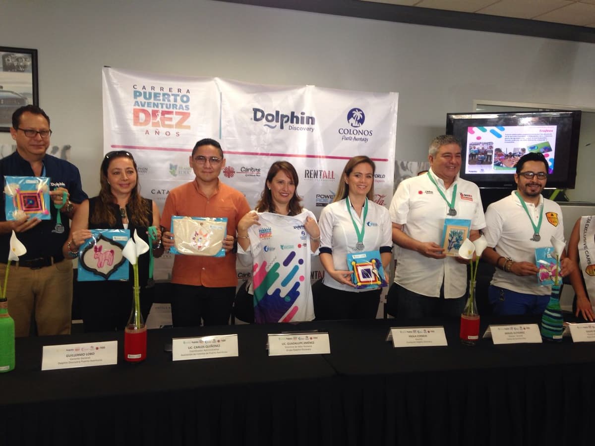 Presentan carrera Dolphin Puerto Aventuras