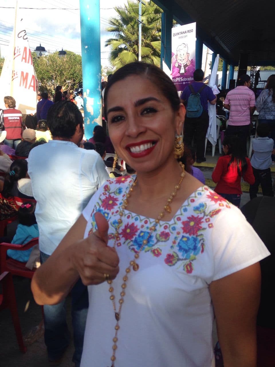 Borge es responsable de sus actos: Marybel Villegas