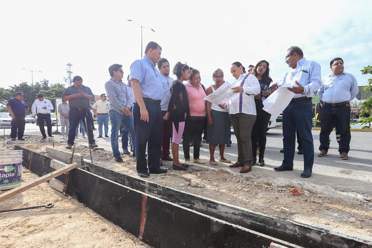 Supervisan gobierno de Solidaridad y ciudadanos obras públicas de beneficio social