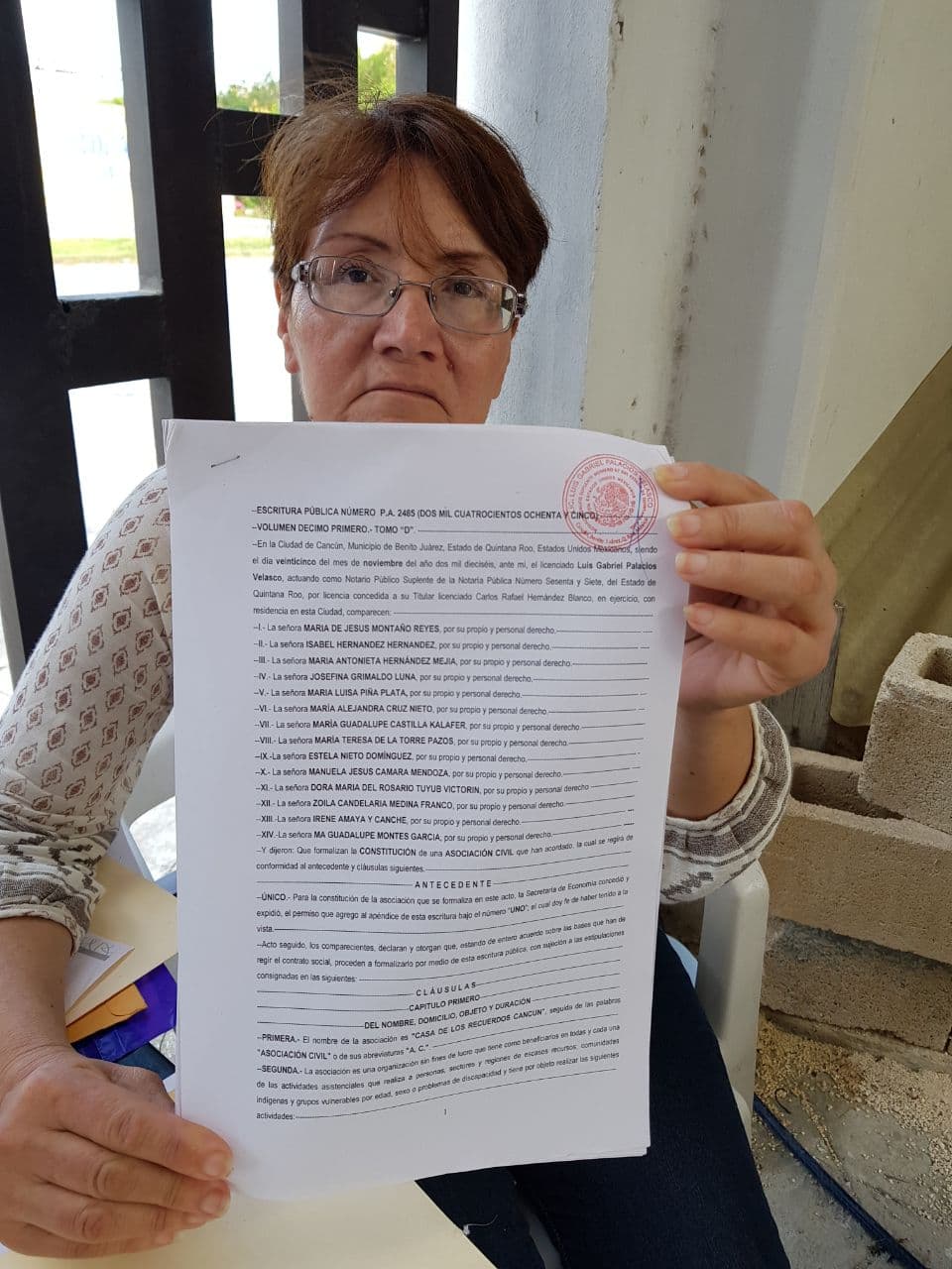 Despojan a abuelitos de espacio de recreación