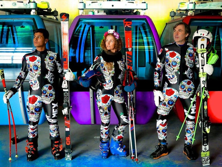 El tributo de México al Día De Muertos en los Juegos Olímpicos de Invierno