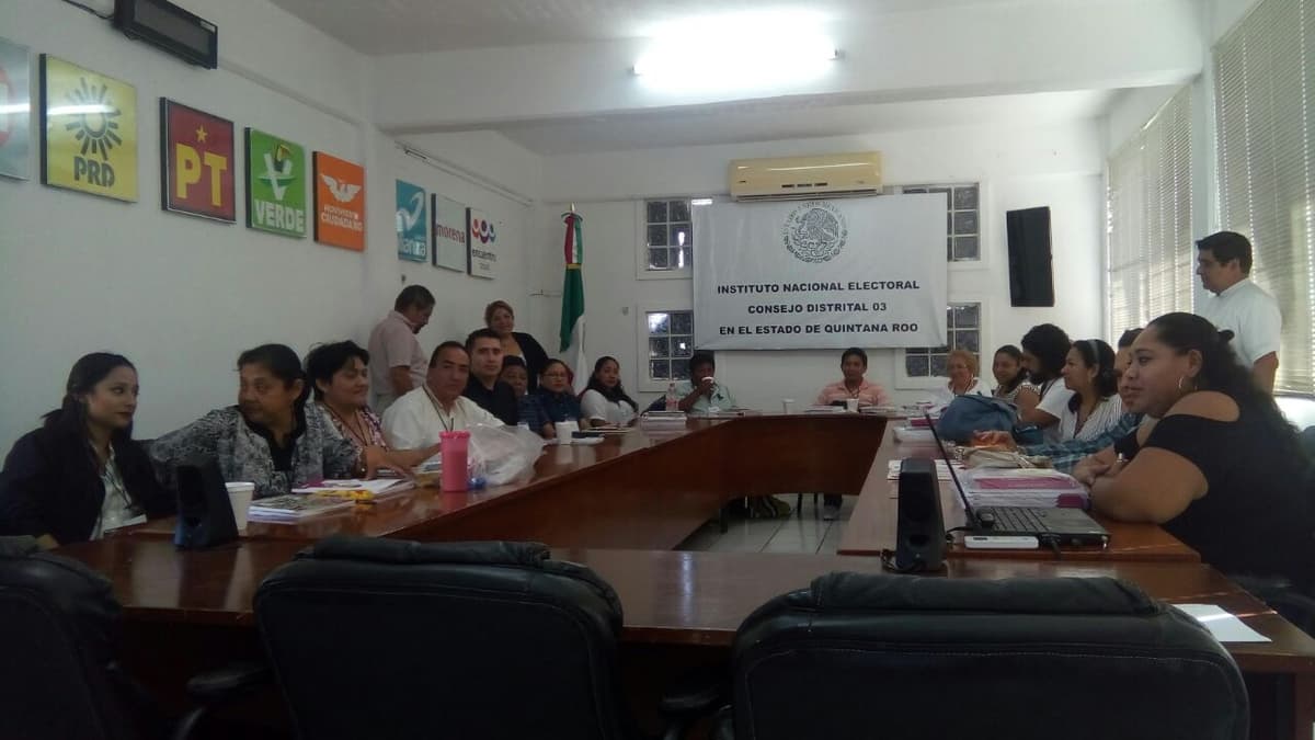 Prepara INE la mesa para elecciones