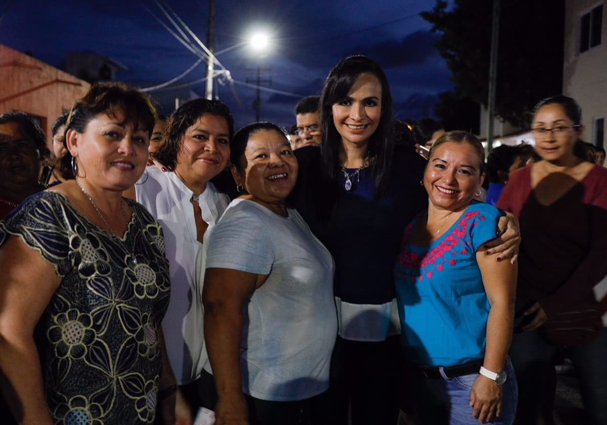 Gracias al nuevo alumbrado público, calles más seguras y atractivas en Puerto Morelos: vecinos