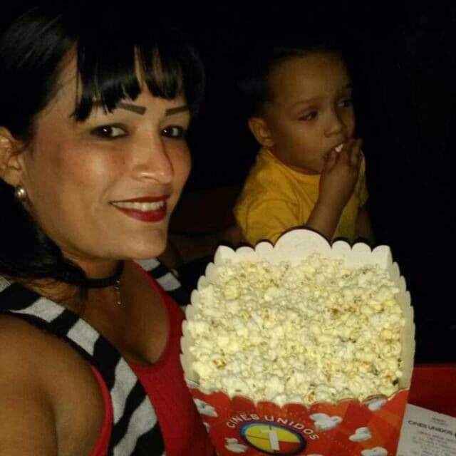 Venezolanos varados en el aeropuerto de Cancún