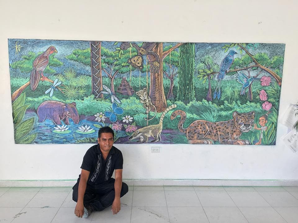 "Selvita de Quintan Roo", arte de Iván Rosales para niños del CIPI