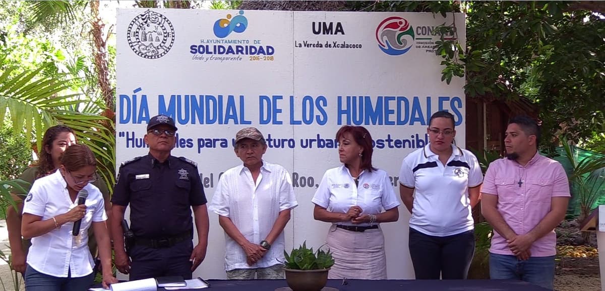 Sensibilizan a jóvenes solidaridenses sobre la importancia de los humedales