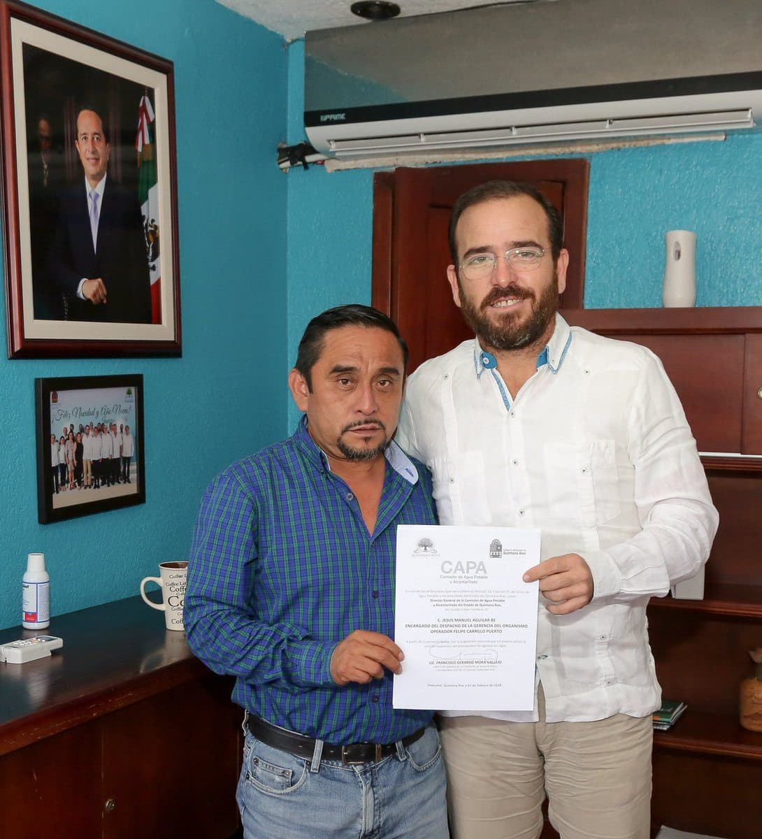 Nombran gerente de CAPA en Felipe Carrillo Puerto