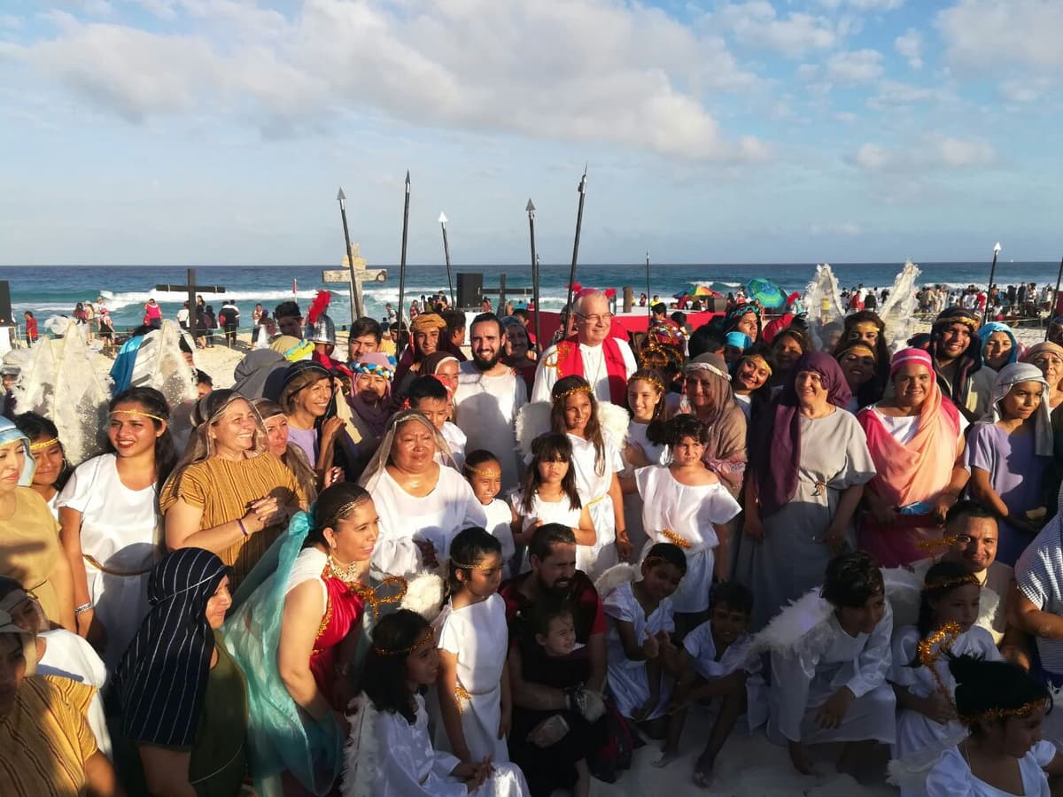 Viacrucis de Playa Delfines tendrá grandes retos en 2019