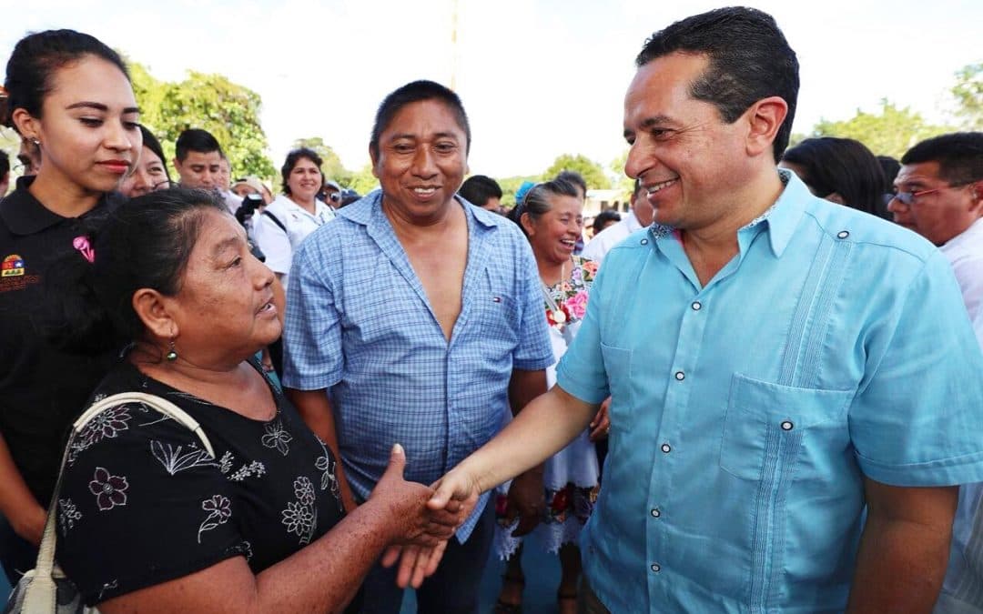 Más de 20 mil 700 personas beneficiadas con obra pública: Carlos Joaquín