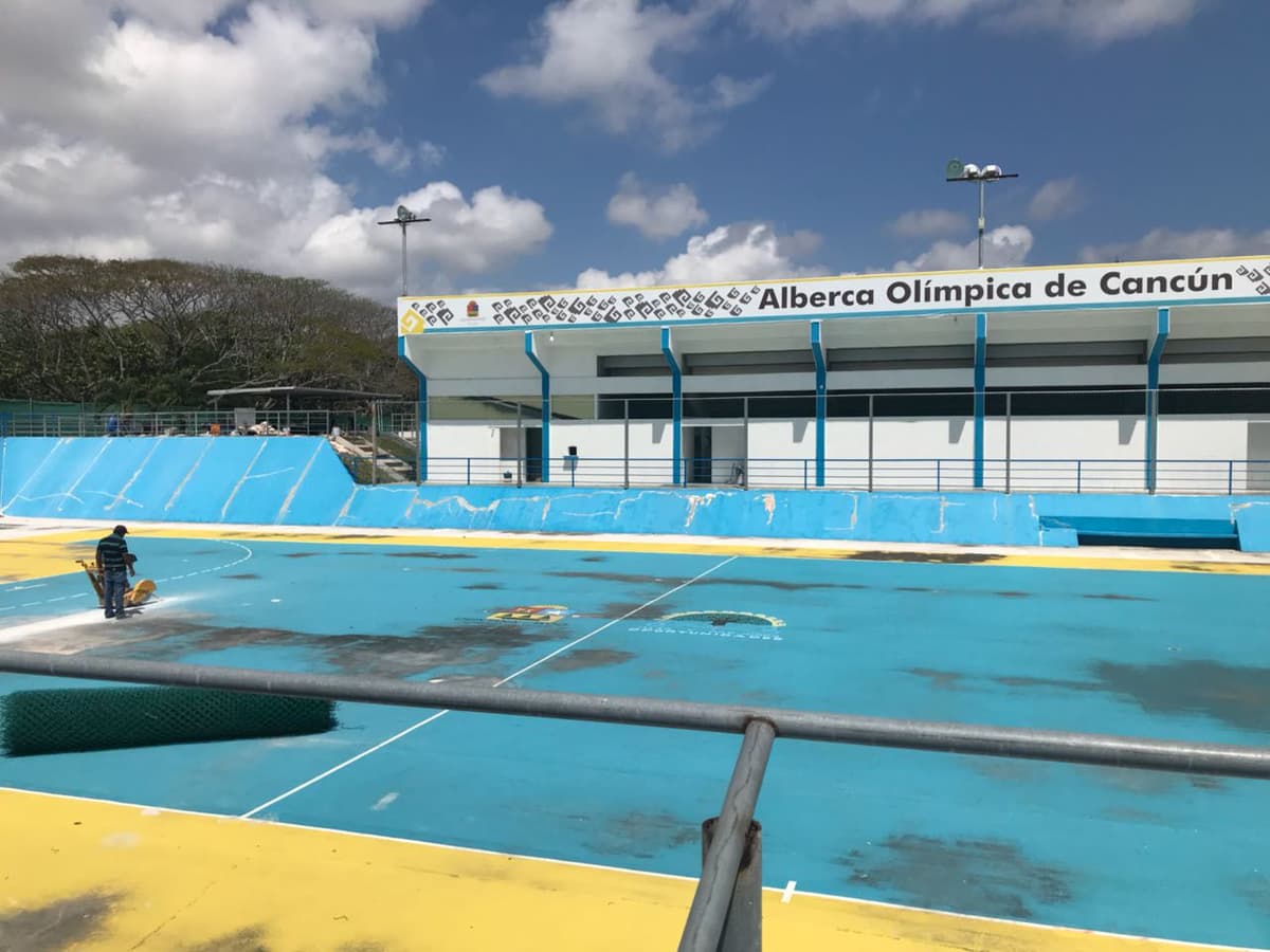 Remodelan instalaciones para la Olimpiada Nacional
