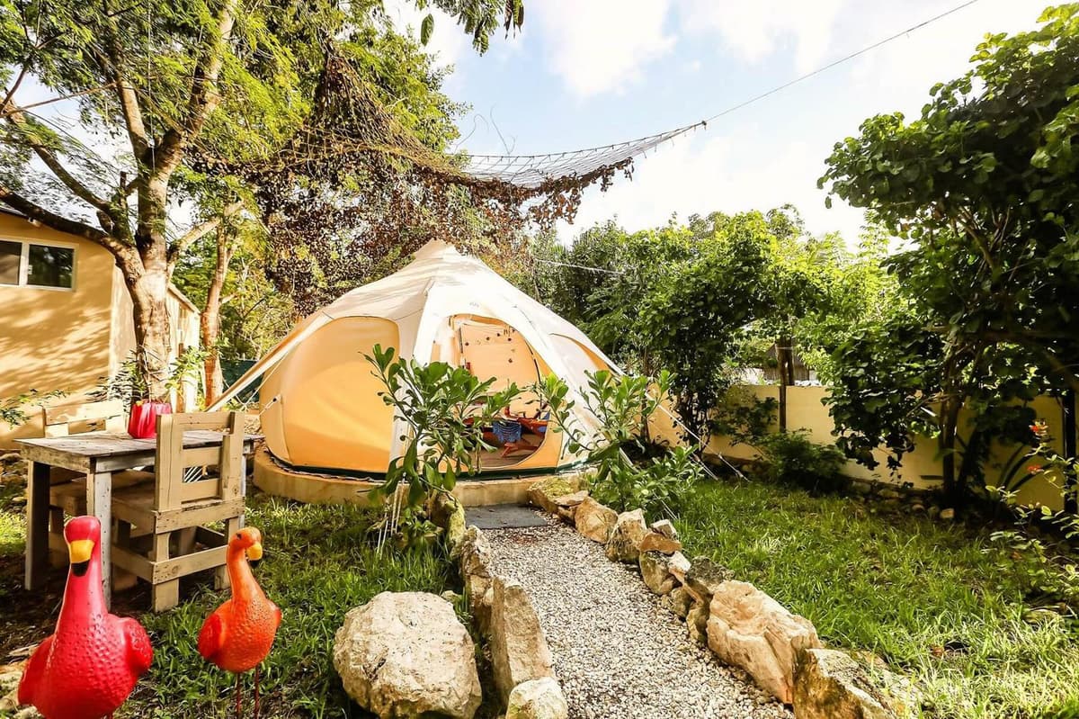 Harmony Glamping Tulum, el hotel donde puedes acampar con glamour