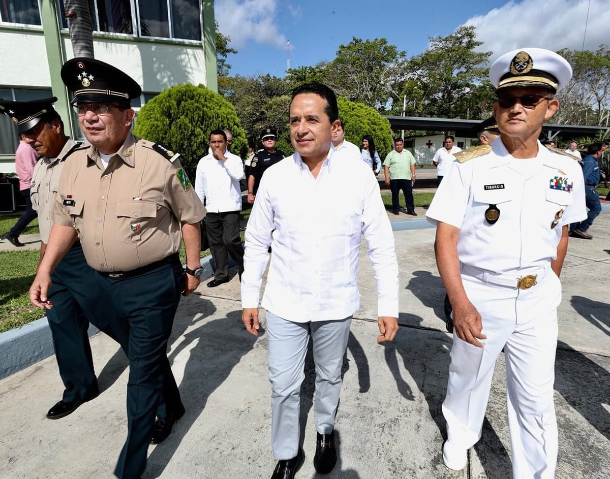 Cero tolerancia a la delincuencia en Quintana Roo: Carlos Joaquín