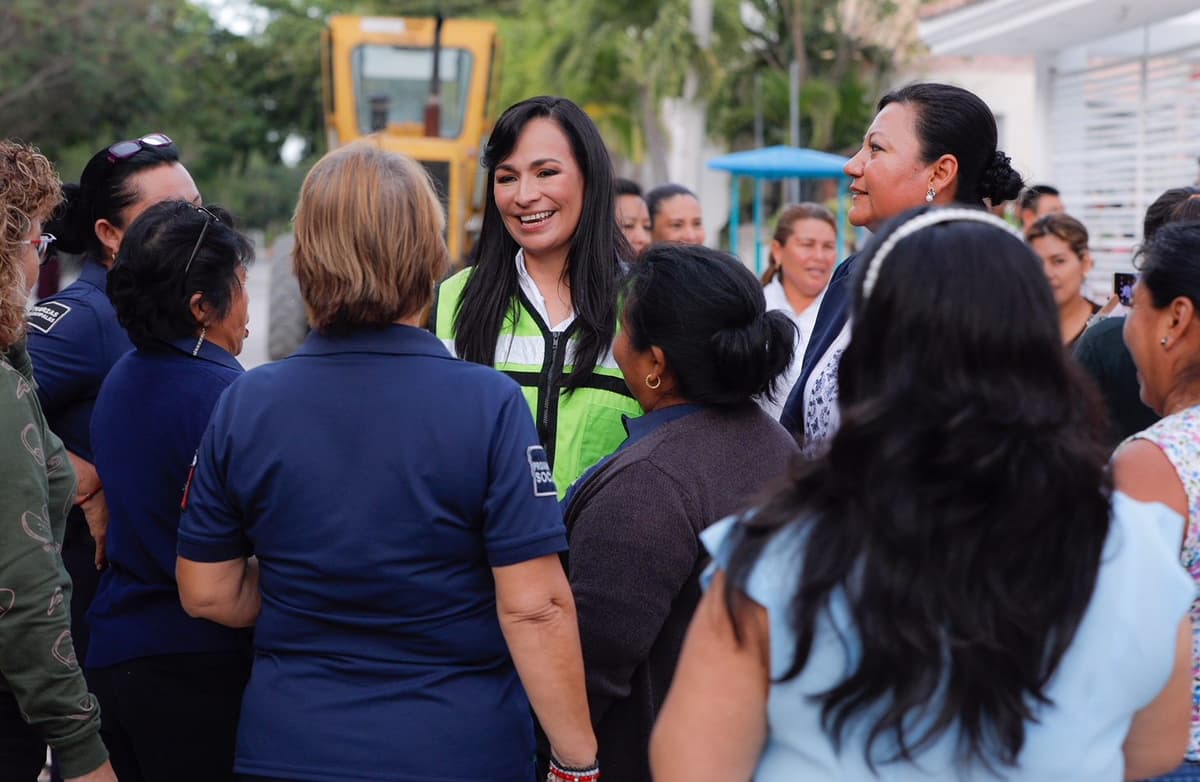 Mejora gobierno de Laura Fernández movilidad urbana en Puerto Morelos