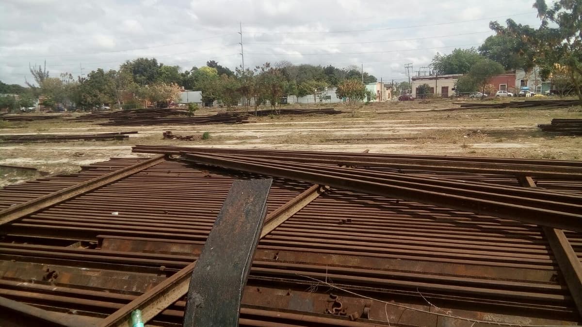 Retiran trenes de “La Plancha” en Yucatán