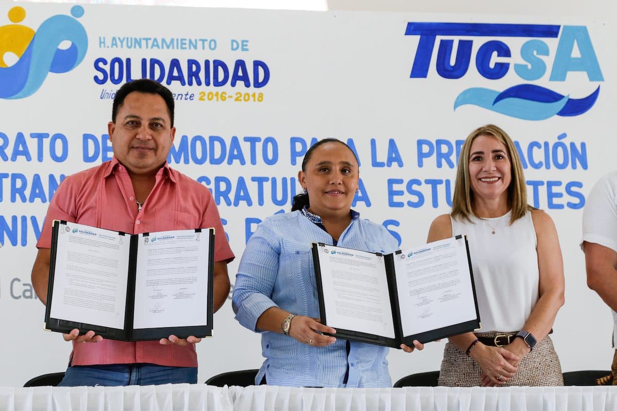 Brinda Gobierno de Solidaridad servicio de transporte gratuito para estudiantes