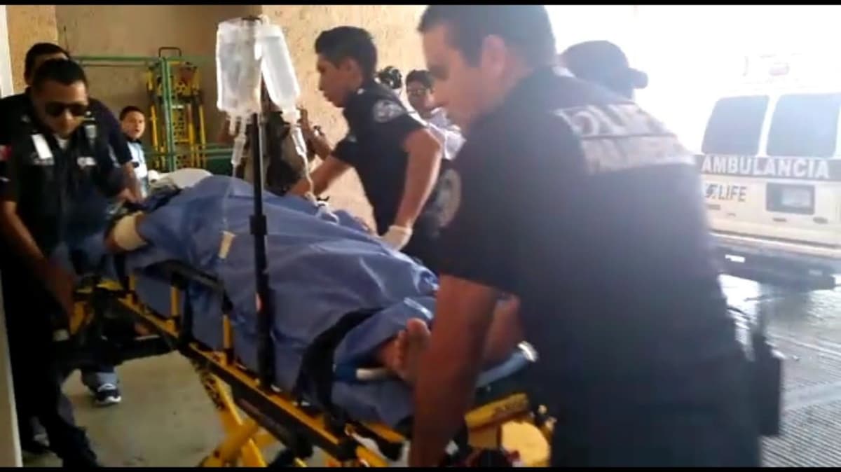 Dispara presunto policía contra persona en Puerto Morelos